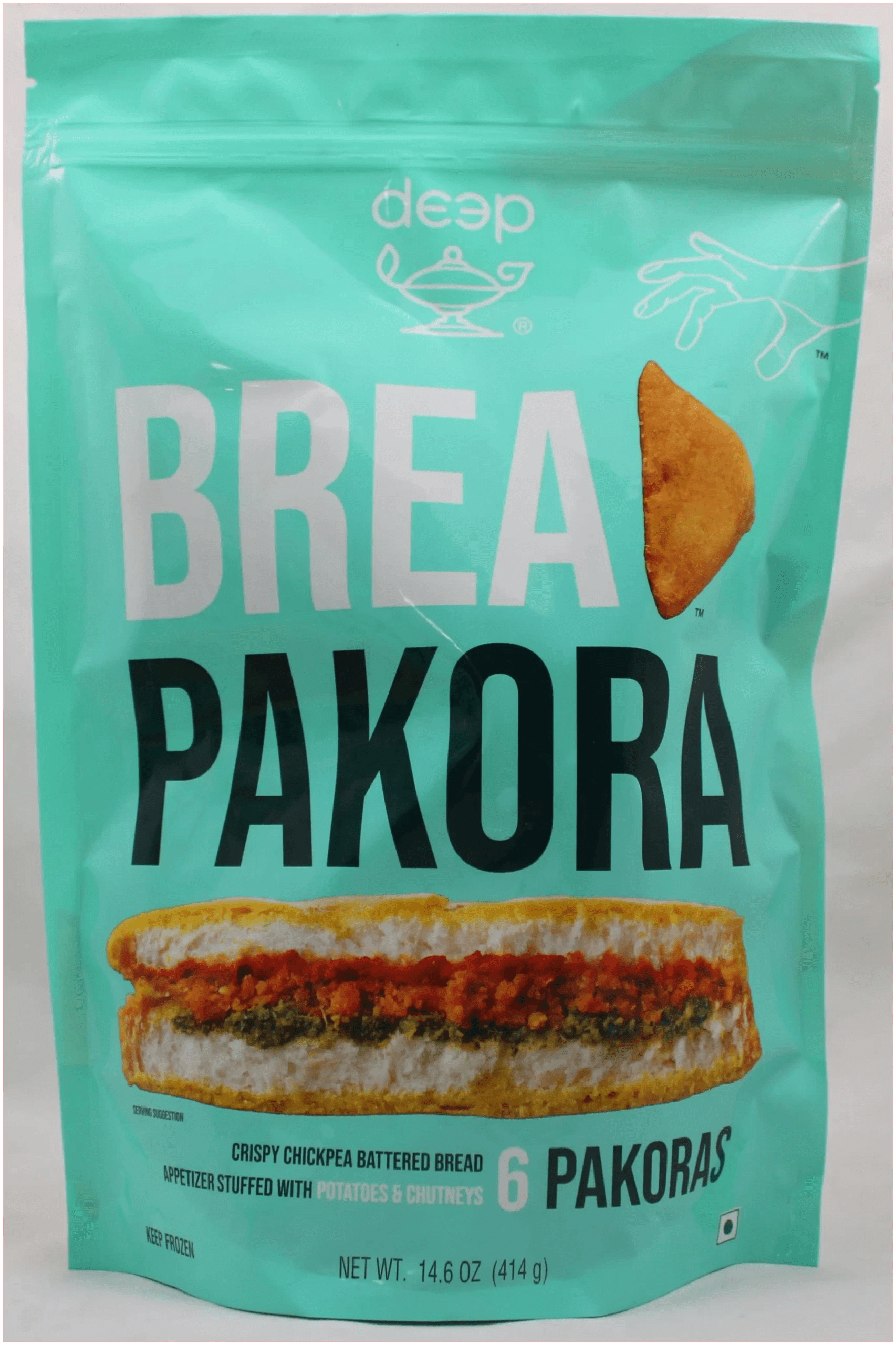Deep Bread Pakora (Frozen) 6 pc