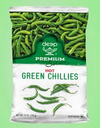 Green chilli (Hot) 12oz